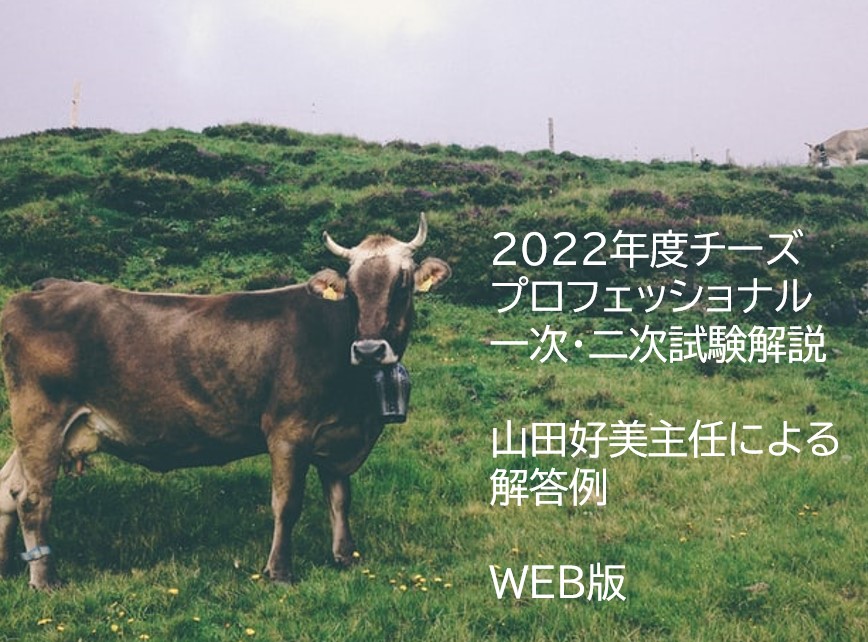 【WEB】2022チーズプロフェッショナル試験一次試験・二次試験解説